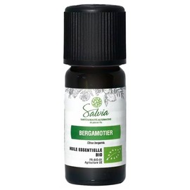 Salvia Nutrition Organic Bergamot Essential Oil 10 ml