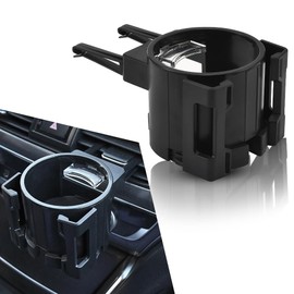 JSCARLIFE Air Vents Car Cup Holder, Cup Holder Expander for Car Air Vents, Suitable for Cars and Trucks with Horizontal Blade Vents (Black)