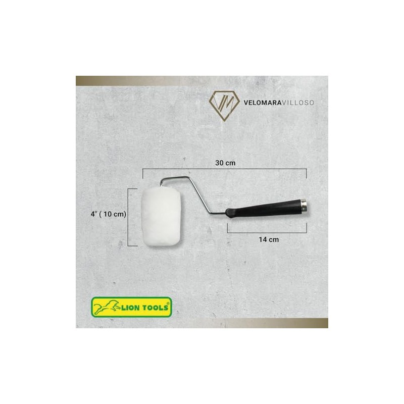 LION TOOLS - Rodillo Para Pintar Felpa 4 X 3/4