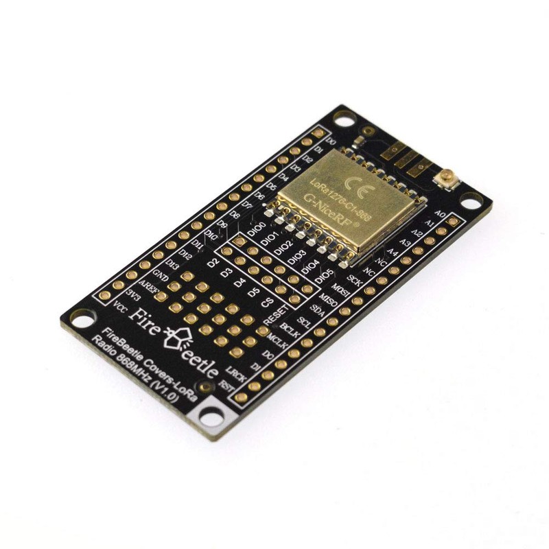 FireBeetle Covers LoRa Radio 868MHz - Low Power Microcontroller for