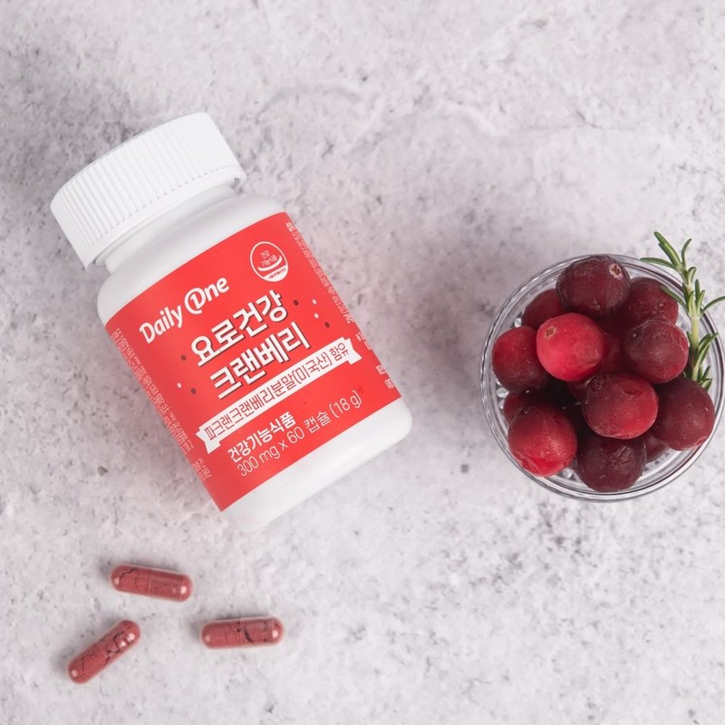 Daily One Urinary Tract Health Cranberry 300mg / 데일리원 요로건강