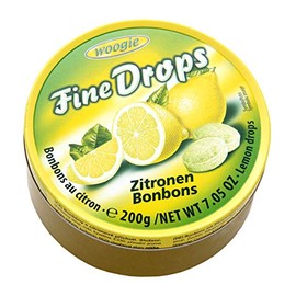 WOOGIE Fine Drops Lemon Candies 200g