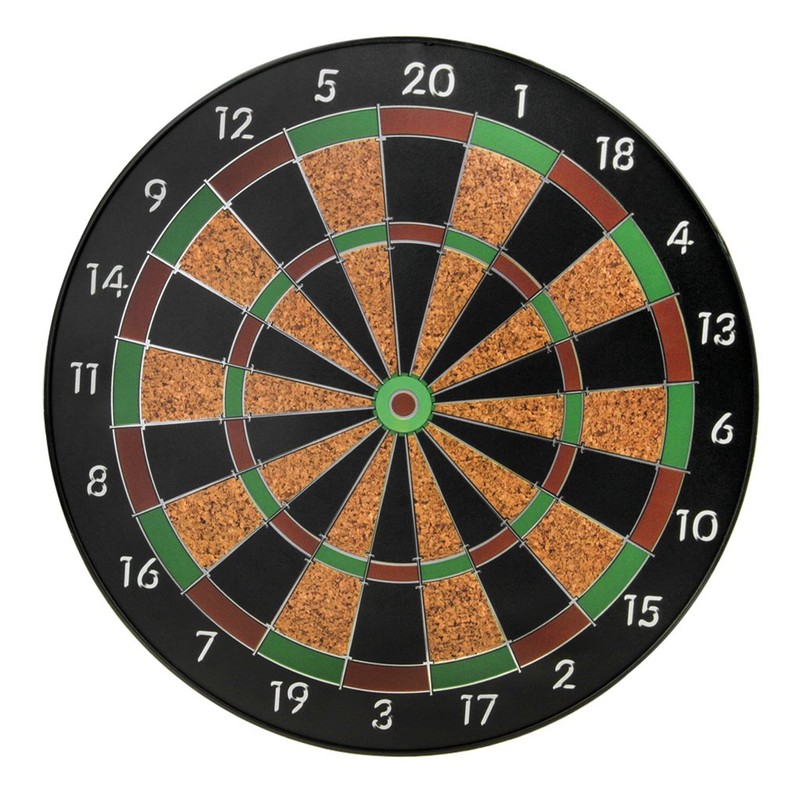 Dart Board, 11.8 inches (30 cm), Hard Household Tarboard, Dart