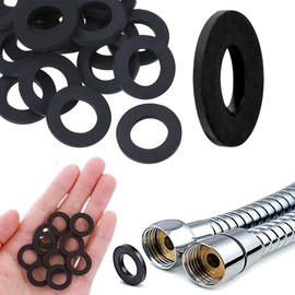 Citystores® Shower Hose Washers 1/2 Inch Rubber Gaskets For Leak-proof Shower Head And Hose Connections (12 Pack)