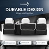 TANNESS Car Boot Seat Organiser with Adjustable Straps - Storage