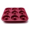 Large Silicone Donut Pan for Baking, 9 Cavity Non-Stick Food
