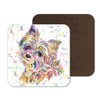 Coaster Yorkshire Terrier Yorkie Dog Pet animal Coasters Watercolour Art