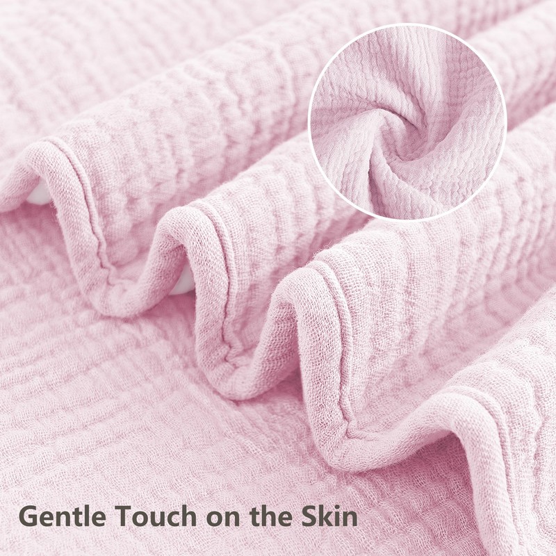 Susurration Muslin Burp Cloths, Soft Baby Burping Cloths for Unisex