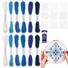 41 Pcs Sashiko Thread Kit Includes 12 Blue Sashiko Thread