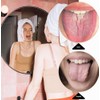 Set de 4 Cepillo de Lengua de Acero Inoxidable con