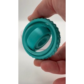Unbranded Fidget Gyro Spinner Toy - Set of 3 - Multiple Color Options - Custom 3D Printed