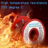 BNTECHGO 20 Gauge Silicone Wire Spool 25ft Red and 25ft