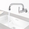 GAESHOW Cold Water Tap Wall Mounted, Wall Tap Bathroom 360°