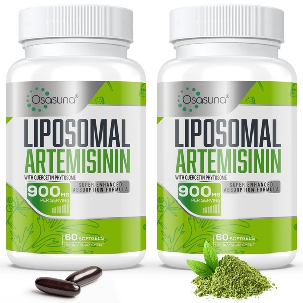 Osasuna 900 mg Liposomal Artemisinin for Maximum Absorption, Sweet Wormwood