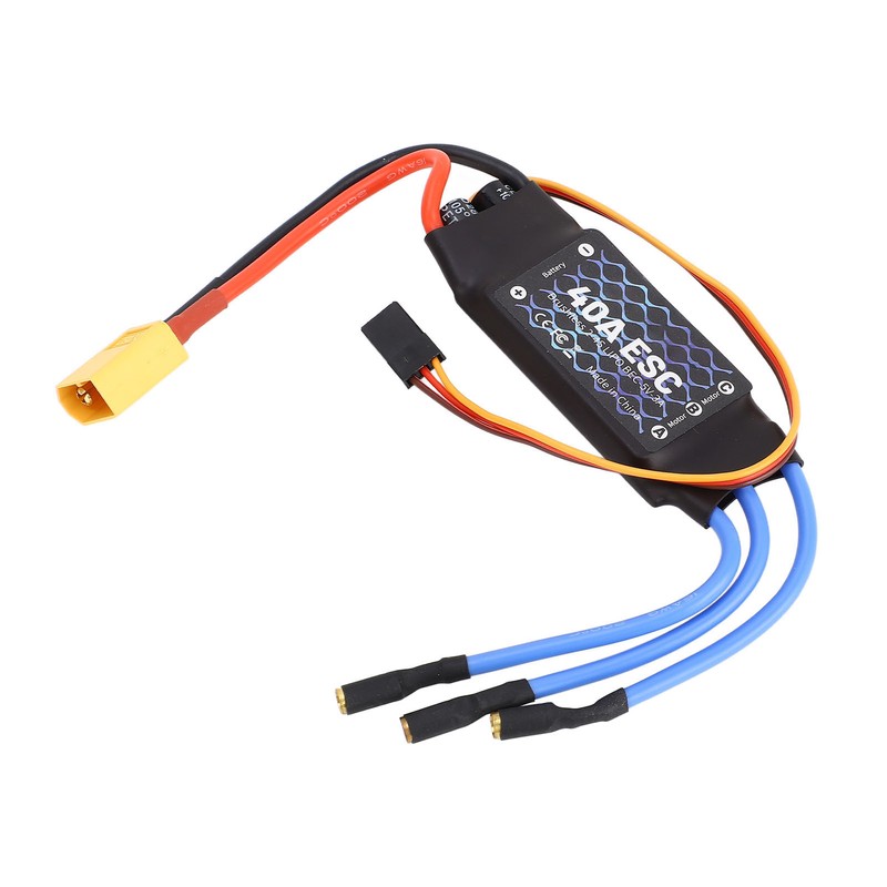 Brushless ESC 40A XT60 Plug Brushless ESC for RC Fixed
