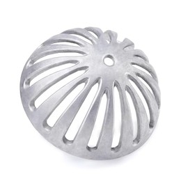 Heavy Duty Aluminum Floor Drain Cover, Floor Drain Strainer, Floor Sink Strainer, Dome Drain Cover for Restaurant, Home, Garden, Kitchen, Mall, Bar or Buffet 5-1/2" W x 2-1/4"H(1PCS)