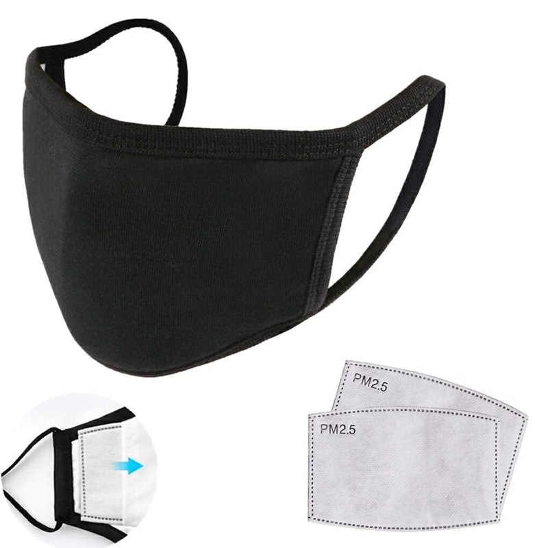 SUIOPPYUW 3pcs Safe Exquisite Craft Reusable Washable Face Mask For