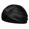 Casa Della Silk Rituale Mulberry Silk Hair Turban – Midnight