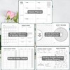 Premade Bullet Style Notebook with Undated Weekly & Monthly Planner,