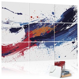 9 Pack Wall Art Acoustic Panels,48" X 36"Sound Absorbing Panels, Decorative Sound Dampening Panels, Acoustic Treatment for Studio Home and Office（Dynamic）