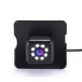 【8 LED Night Vision】High Quality Rear View Camera with Reserved Hole, Waterproof Wide Angle Replacement for Mecerdes Benz ML320 ML300 ML350 GL350 GL450 R300 R350