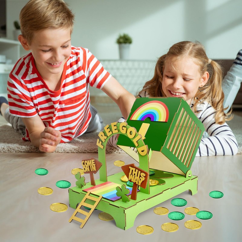 PPER-Jie Leprechaun Trap Kit for Kids Catch a Leprechaun Trap