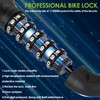 SPGOOD Bicycle Lock (14 Colours) with Numbers and High Security