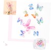 Vaguelly 5 Set Creative Butterfly Nail Art Sequins Delicate Nail