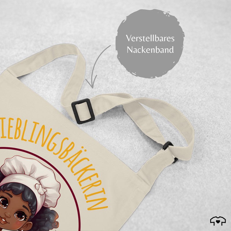 Geschenk mit Namen personalisiert by Shirtracer - Apron - Baking