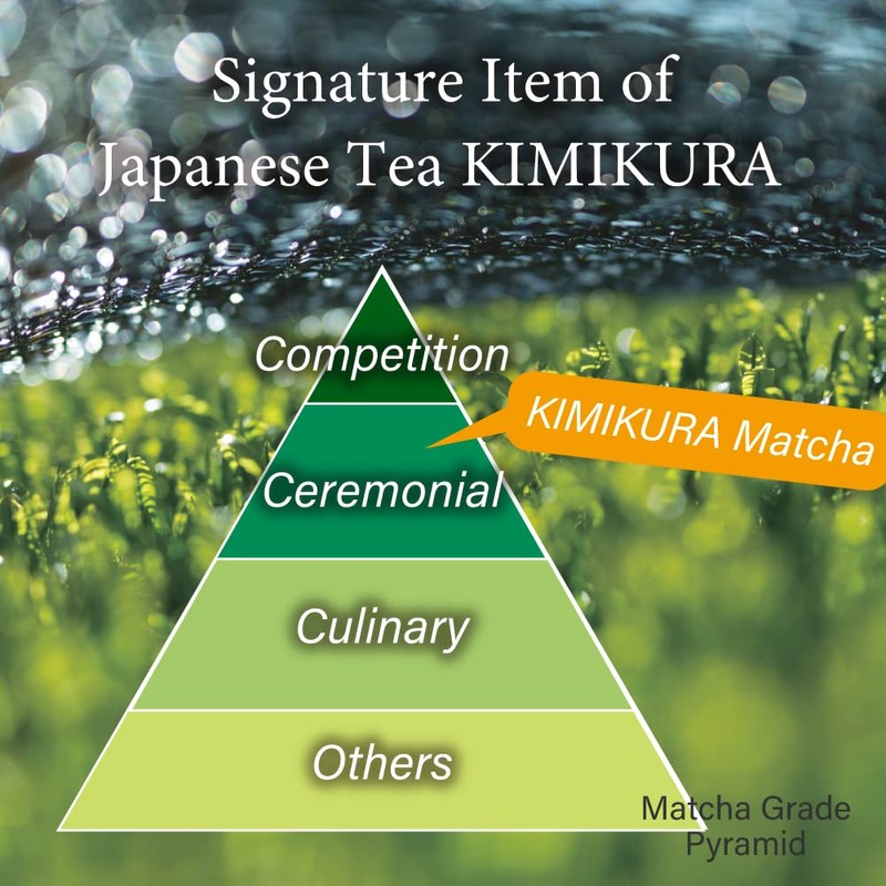Ceremonial Matcha Green Tea Powder Kimikura Japan-wide Blend [30g/1oz tin]