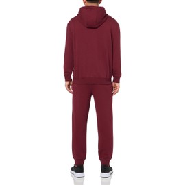 HUGO Center Logo Cotton Track Suit, Crimson red, XL