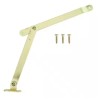 Everbilt Bright Brass Lid Support Right Hand Hinges 1000 020