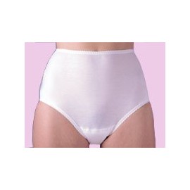 P&S Healthcare - Ladies Cotton Comfy Plus - Washable Incontinence Brief - White