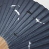 Kyoto Folding Fan, Made in Japan, Karaki, Pearl Fabric, Ayu,