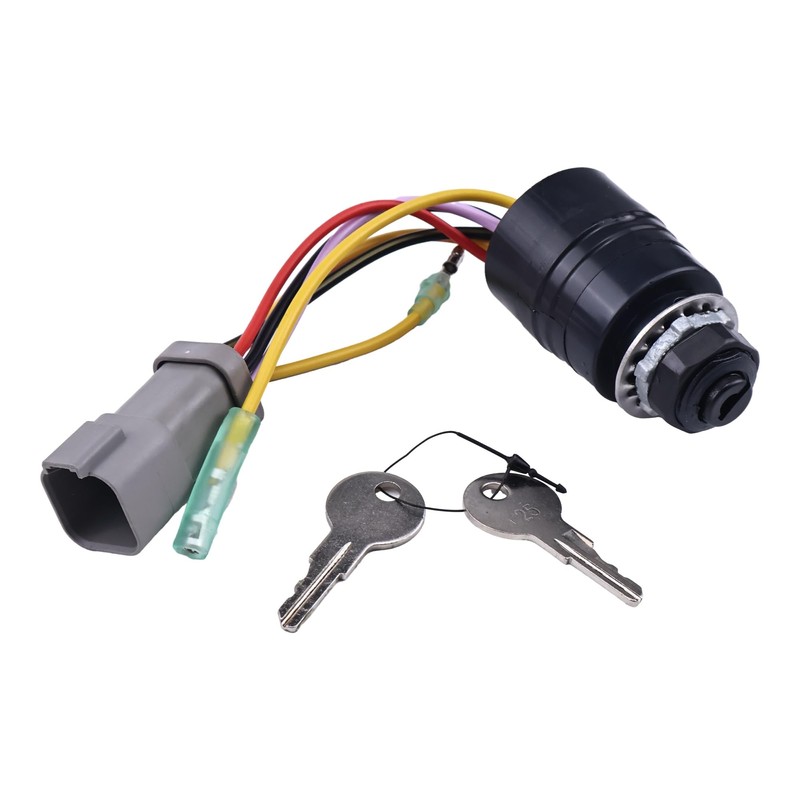 JEENDA Ignition Switch 129572 with 2 Keys Compatible with Tracker