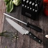 hecef Kitchen Knife Block Set, 14 Pieces Knife Set with