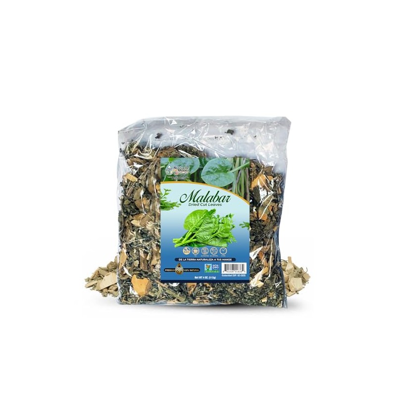 Natural De Mexico Malabar Herb Tea 4 oz. 113 grams