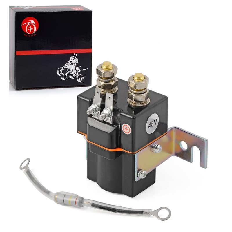 MOTO1988 48 Volt Starter Solenoid Relay with Resistor 1995-UP Compatible