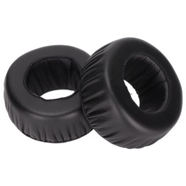 ASHATA Replacement Earpads for MDR‑XB500, Protein Leather Memory Foam Thickened On Ear Headphones Ear Pads, Noise Reduction Ear Cushion for Gaming Headset, for