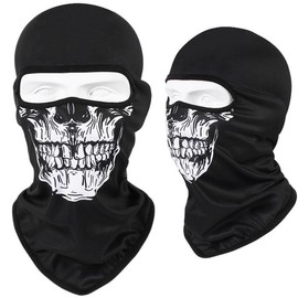 Balaclava Skull Full Face Mask UV Protection Sun Hood Tactical Ski Mask for Mens - Color: 03