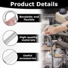 Pack of 2 bit extensions, flexible shaft, bit extension, bit