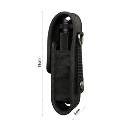 Wurkkos TD04 Torch Holster, Tactical Flashlight Bag Holder, Nylon Torch Holder Cover, Hunting Torch Holder for FC11/HD15/TS21/HD20/FC12