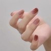XUZOO Nail Tip, Short and Long, Cute, Christmas Nail Tip,