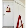 Mars-Rock Over The Door Metal Hooks with Plastic Coating 10"