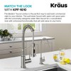 KRAUS Purita 100% Lead-Free Kitchen Water Filter Faucet in Spot
