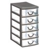 AC-Déco 5five - Plastic Storage Tower 5 Drawers Small Model
