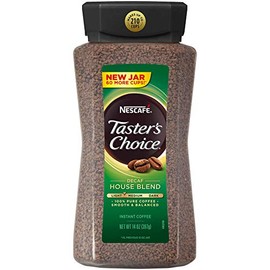 Nescafe Taster's Choice House Blend Decaffeinated Instant Coffee, 14 Ounce
