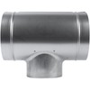 8'' Inch Duct T-Joint Splitter to 6" Inch 90° Degree