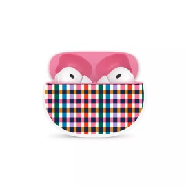 Packed Party Turn It Up! Wireless Earbuds Bluetooth - Multicolored Plaid - New