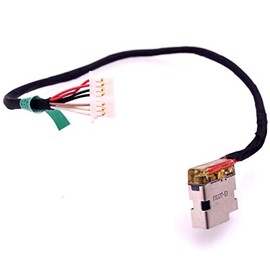Deal4GO DC Power Jack Cable Replacement for HP Pavilion 15-AB 15-AK 15-BS 15-BR 15-BU 15-BW 250 G6 255 G6 17-X 17-Y 17-AC 14-AB 14-J 799749-F17 799749-T17 799749-Y17 799749-S17